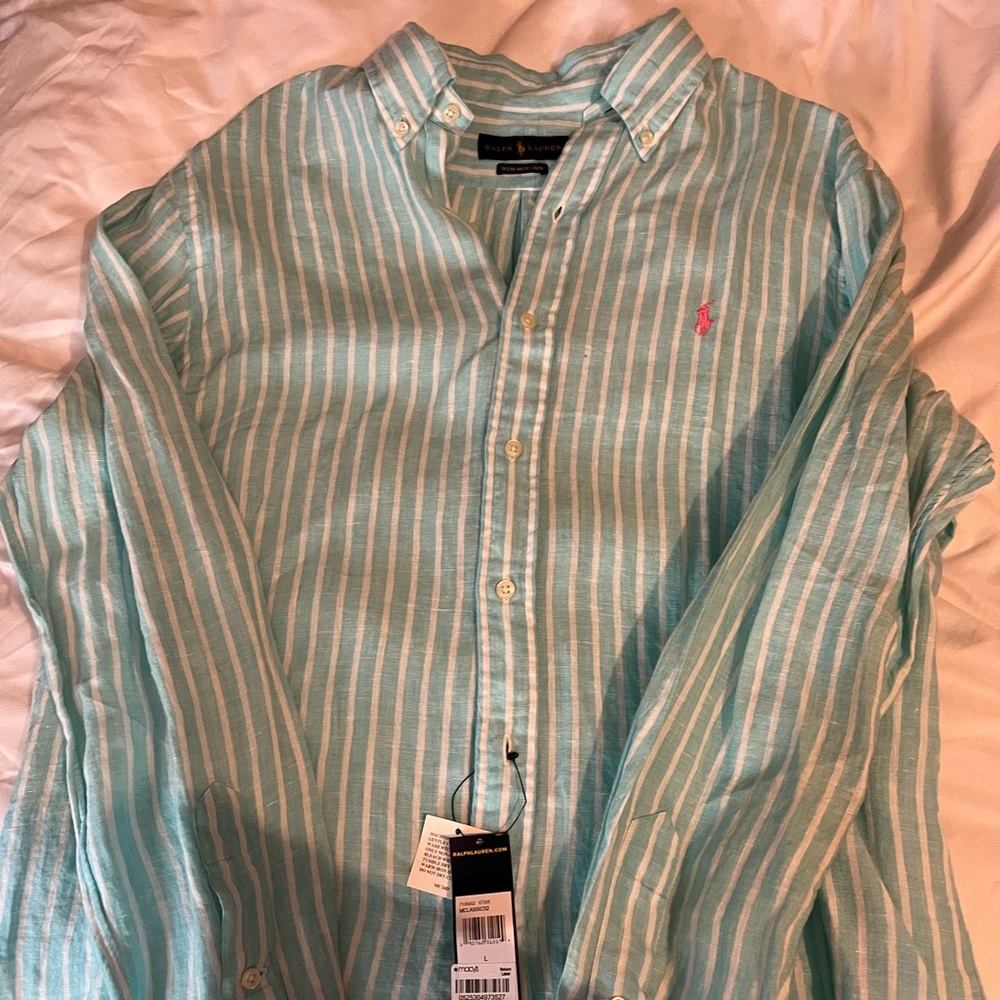 Ralph Lauren Button Up NWT
